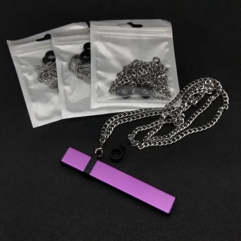 

40cm Metal Chain Electronic Cigarette Vape Accessories For JUUL Voopoo Alpha Zip Pod Kit
