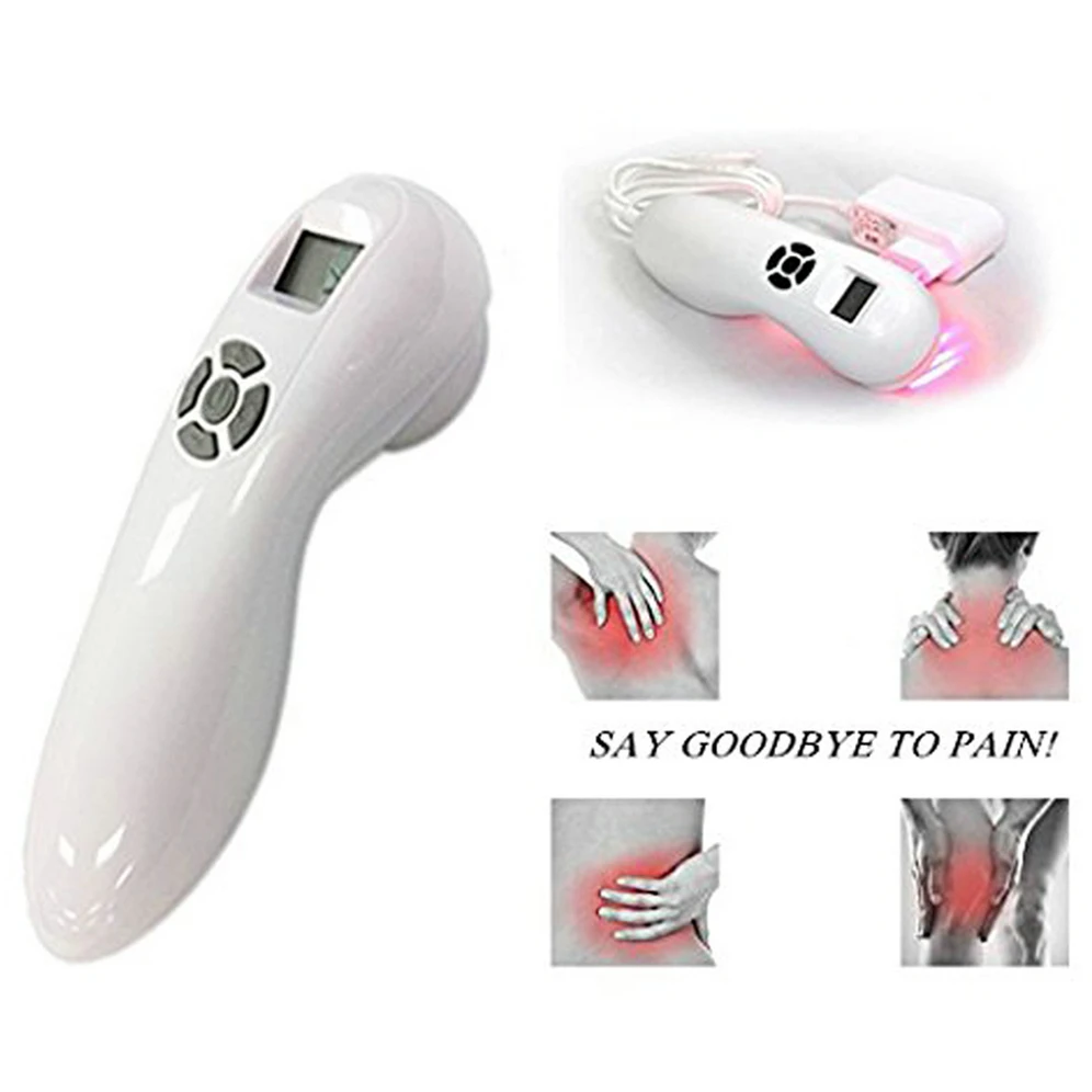 

Rechargeable Cold Laser Therapy Device for Body Pain Relif 810nm And 650nm Handheld Infrared Treatment Instrument Free Shipping