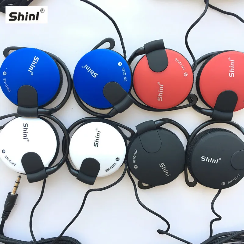 Super Bass Headphones Ear Hook Headset Sports Earphone Wired Earpiece For Mp3 Player Computer Mobile Telephone