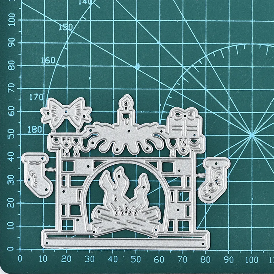 Kokorosa металлические режущие штампы для камина для рукоделия Скрапбукинг трафарет для тиснения DIY высечки для украшения карт