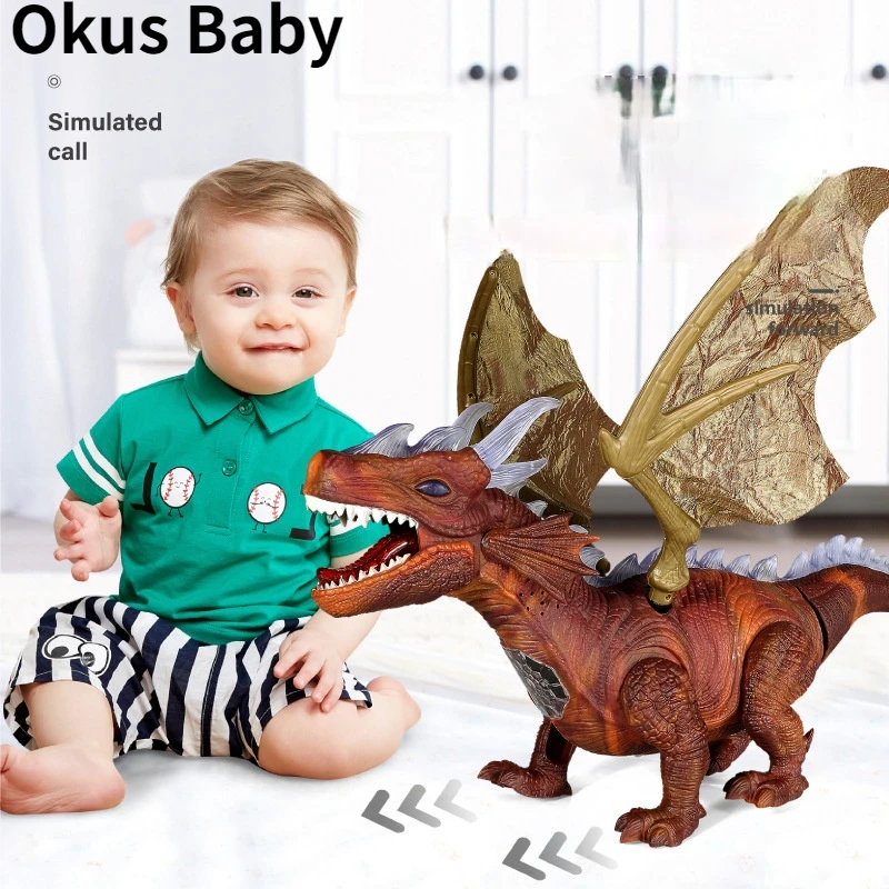 Tanio 2021 Brand New dinozaur dzieci Pet oczy sklep