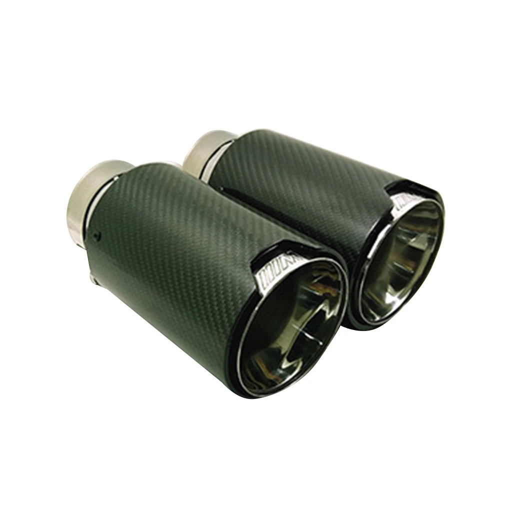 Hot Sale Car Rear Round Exhaust Pipe Tail Muffler Tip Stainless Steel Muffler Tip Replacement for 3 Series