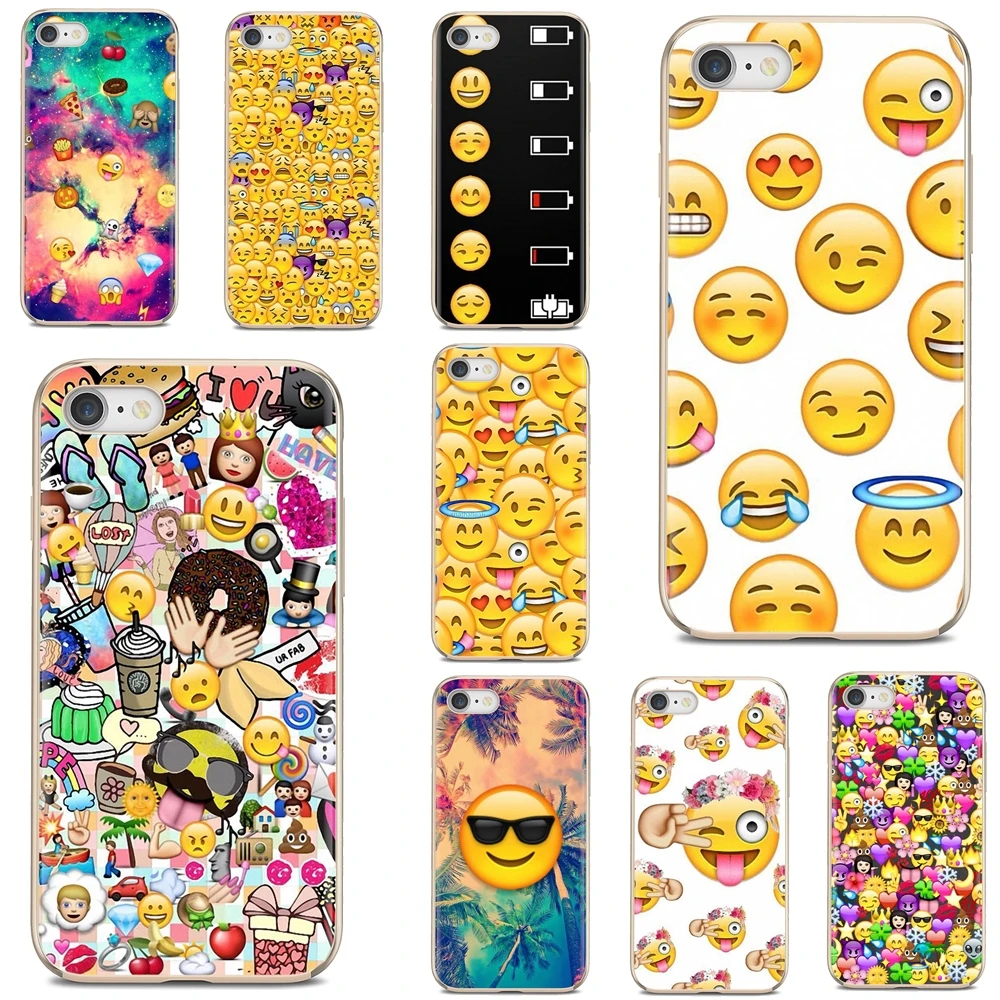 Мягкий чехол-накладка с Эмодзи-Постеры-Love-Smilies для Xiaomi Redmi 2 S2 3 3S 4 4A 5 5A 6 6A 7A 9 9T 9C 9A Pro