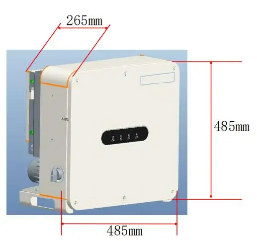 Sistema Solare 10Kw 12Kw 15Kw 17Kw 20Kw 22Kw Inverter Solare Griglia Inverter Solare