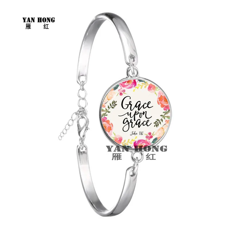 

Bible scriptures are of great significance to Western civilization and culture. Boutique Bracelet 20mm glass round