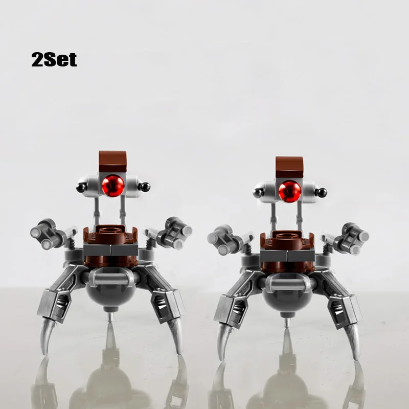 Новый конструктор Droideka Destroyer Droids sw441 sw447 sw1030 sw0348 детская игрушка 2 шт./лот|Блочные