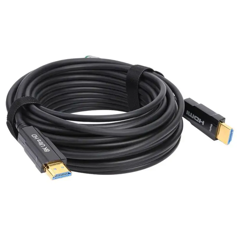 

CableDeconn Optical Fiber HDMI2.1 Cable T0207-10M 48Gbps Ultra HD 8K 120Hz Optical Fiber HDMI2.1 Cable