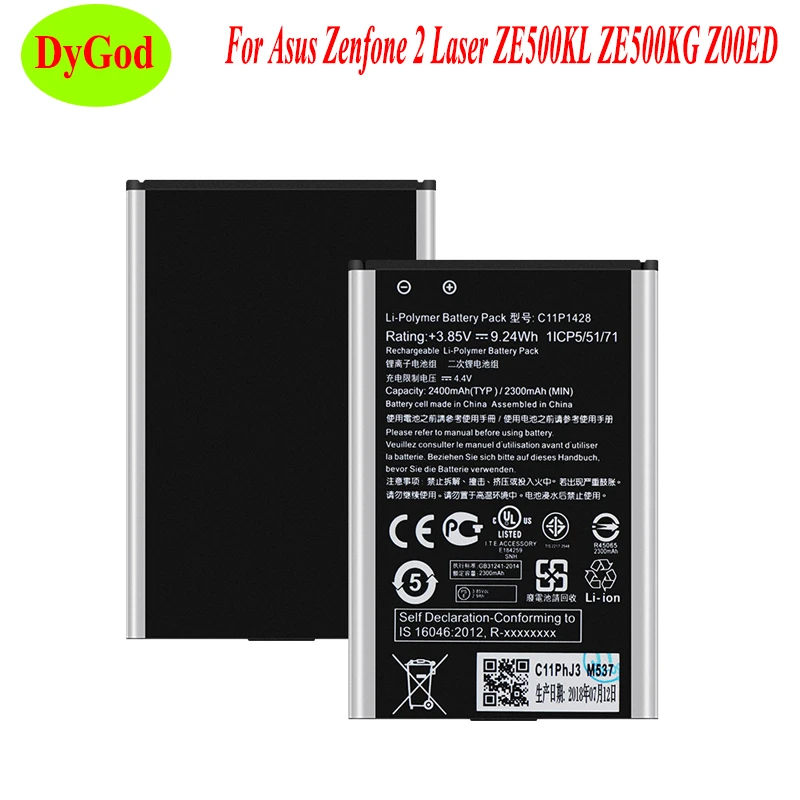 2400mah C11p1428 For Asus Zenfone 2 Laser Ze500kl Ze500kg Z00ed Battery Replacement Batterij Batteria Backup Akku Cellphone Mobile Phone Batteries Aliexpress