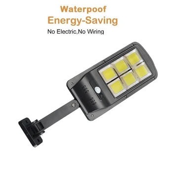 

120 LED Solar Light Lamp Outdoor PIR Motion Sensor Solar Power Panel Garden Light Night Security Street Yard Path Wall Lamp 3 mo