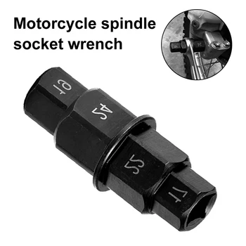 

Motorcycle Spindle Sleeve Spindle Driver Tool for Motorcycle Bike Front Rear Wheel Fork S55