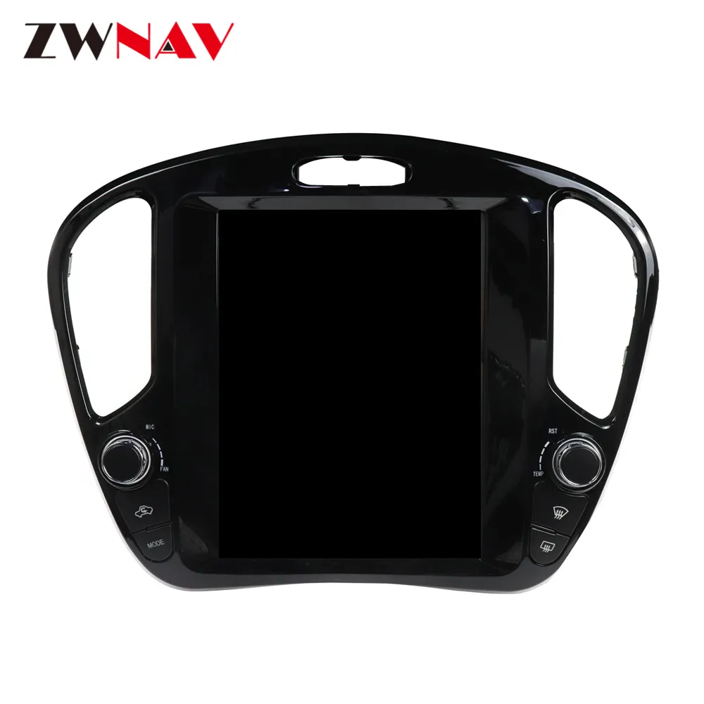 Discount Tesla style 4GB RAM Android 8.1 PX6 Car GPS Navigation For Nissan Juke 2010+Auto head unit Multimedia Player radio tape recorder 2