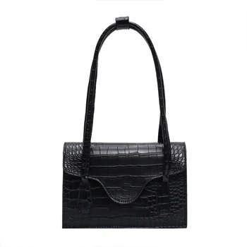 

Fashion Alligator Baguette-bag sac femme Luxury Brand Handbags Small Lady Shoulder Bag For Women Hand Bags 2020 Bolsa de hombro