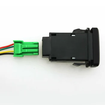 

Durable And Practical Green LED Light Bar Switch Push Button For Toyota Tacoma FJ Cruiser 4Runner 12V