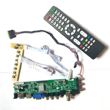 

For LTN116AT01-201/401/801/C01/F01 HDMI VGA AV TV 3663 1366*768 LVDS 40-Pin universal DVB digital panel LCD Controller board Kit