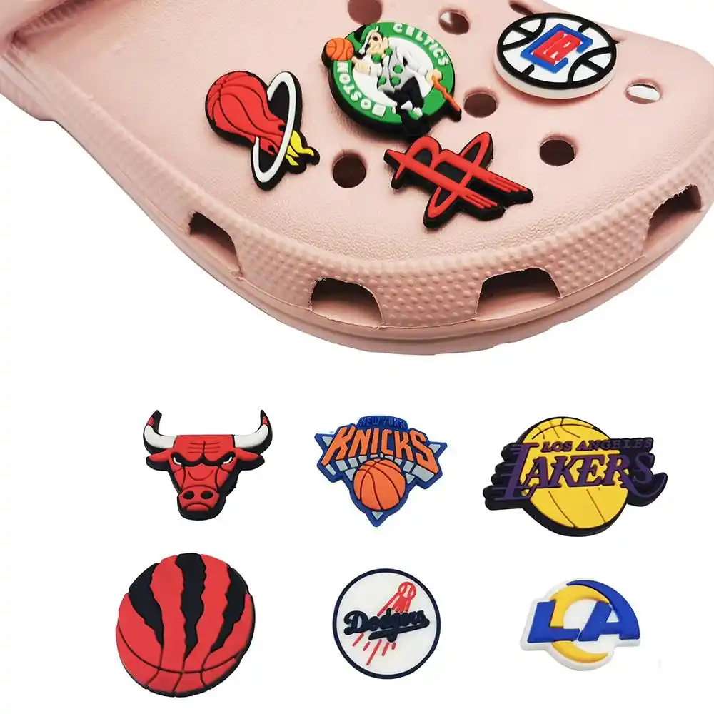 lakers croc charms