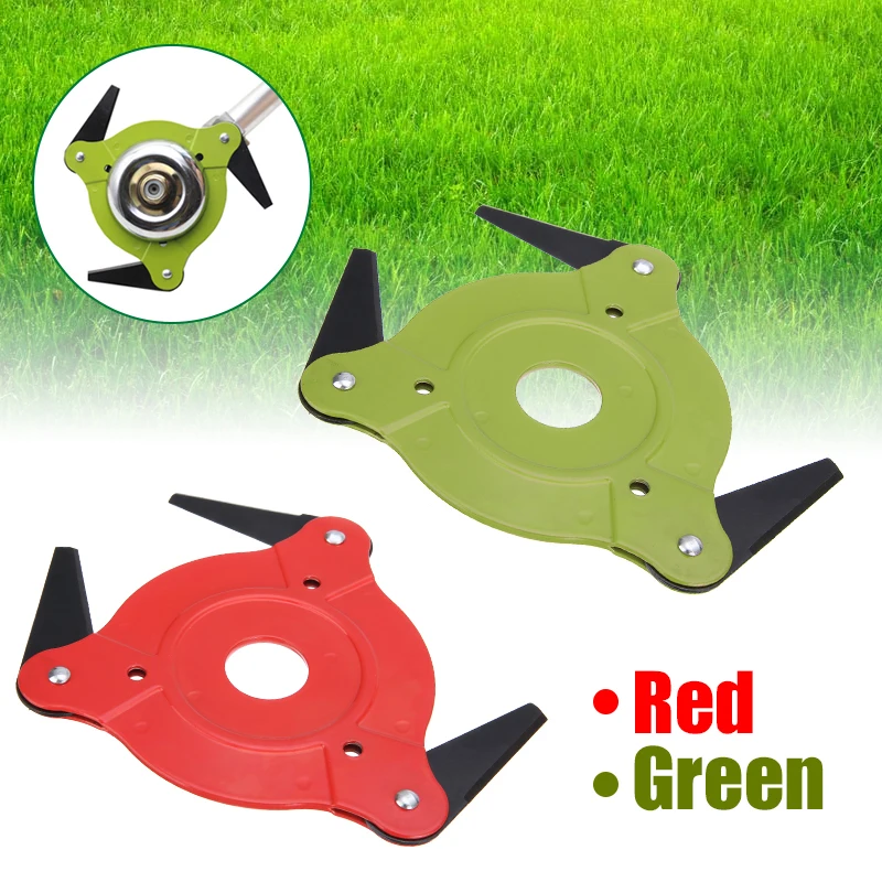 

1pc Alloy Grass Cutter Blade 3 Tooth Electric Garden Tool Accessories Trimmer Strimmer Head Lawn Mower Blade