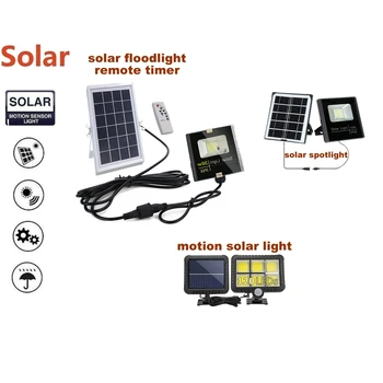 

Solar light Solar Panel Power lamp PIR Motion Sensor Path light Street Porch Security Outdoor Waterproof Wall lamp 54 LED spotli