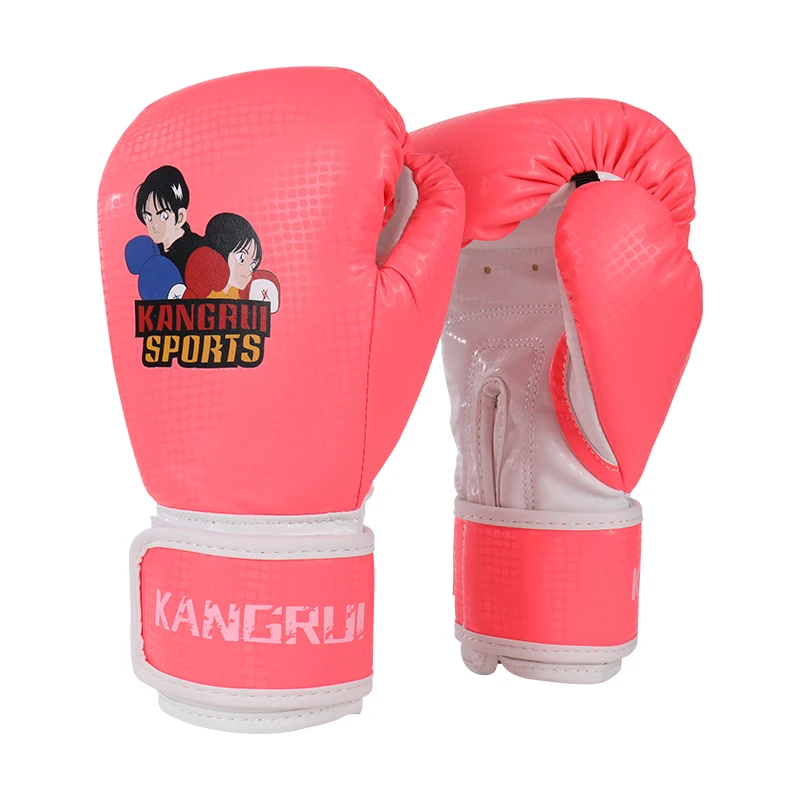 1 Pair Child Boxing Gloves Kids Training Fighting Glove Birthday Gift
