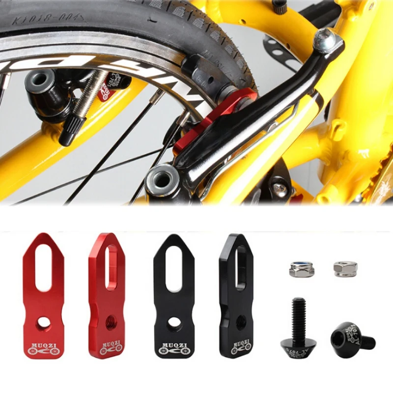 Новый черный/красный велосипедный V тормоз расширение от 406 до 451 место для преобразования конвертер адаптер светильник вес алюминиевый