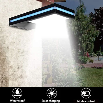 

PIR Motion Sensor 144 LED Solar Power Garden Security Lamp Outdoor Waterproof Solar Radar Sensor Emergency Portico Wall Lamp