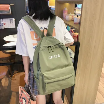 

JIULIN Women Backpack Transparent College Waterproof Mochilas Book Female Fashion Dos