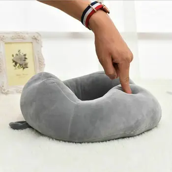 

Memory Foam U-shaped Neck Support Pillow Cushion Travel Air Plane Sleep Travel Pillow Neck Support Rest Airplane Cushion