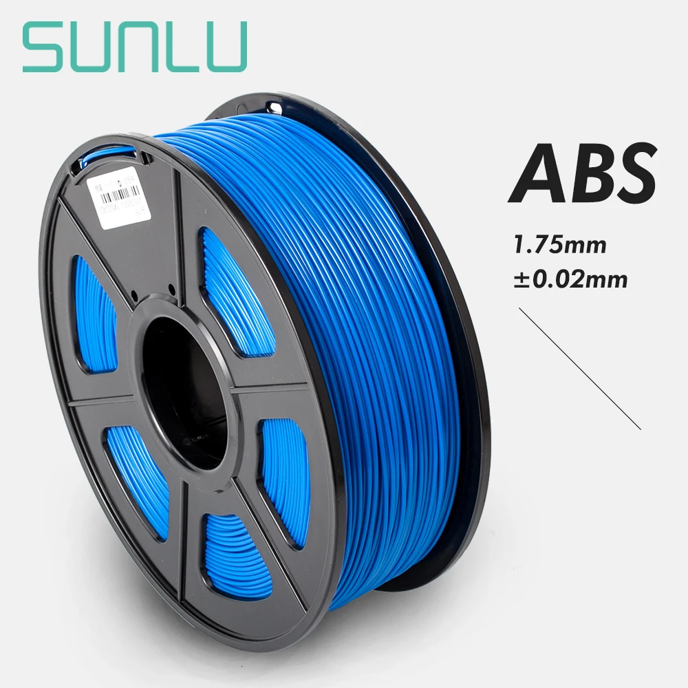 SUNLU ABS 3d Принтер Нити сублимации пустой принтер пластик нити 1 75 мм кг с катушкой