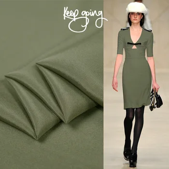 

Special color heavier stretch silk crepe fabric 30momme thickness very thick,SCDC1134