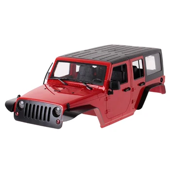 

31m Wheelbase Body Shell Five-Door Shell Suitable for SCX10 Simulation Climbing Car Wrangler Jeep Modified Hard Shell