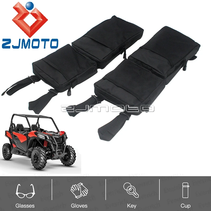 

Черная универсальная сумка для хранения крыльев ATV UTV, седельная сумка, водонепроницаемая сумка для хранения груза, охотничьи сумки для Polaris Can-am