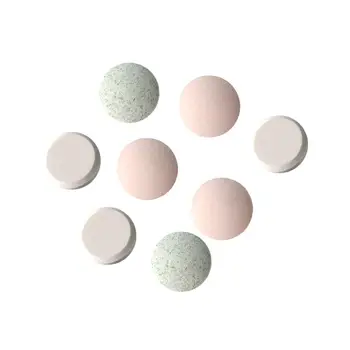 

10PCS Water Melt Effervescent Tablet Hand Sanitizer With Rich Foam Aloe Fragrance Washing FoamHand Sanitizer For Skin Cleaning