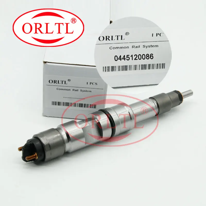 ORLTL 0 445 120 086 (0445120086) Diesel Oil Injector Nozzle 0445 For WEICHAI 612630090001 CNHTC Howo JAC Foton Shanqi | Автомобили и