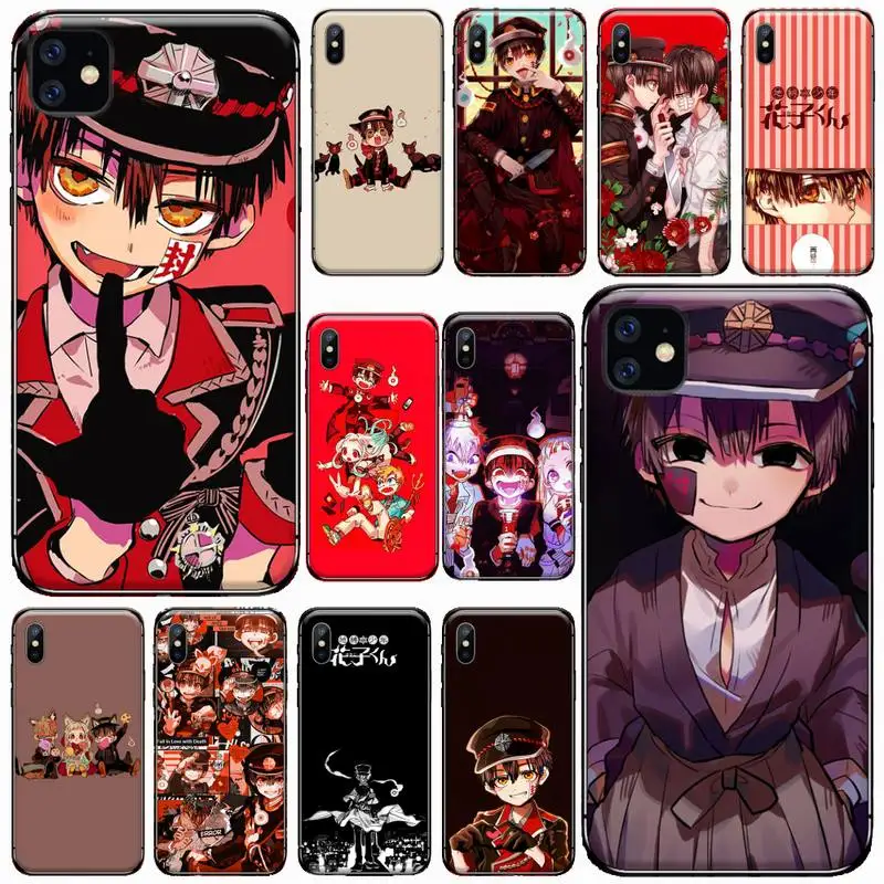 

Anime Toilet Bound Hanako kun Yugi Phone Case for iPhone 11 12 pro XS MAX 8 7 6 6S Plus X 5S SE 2020 XR