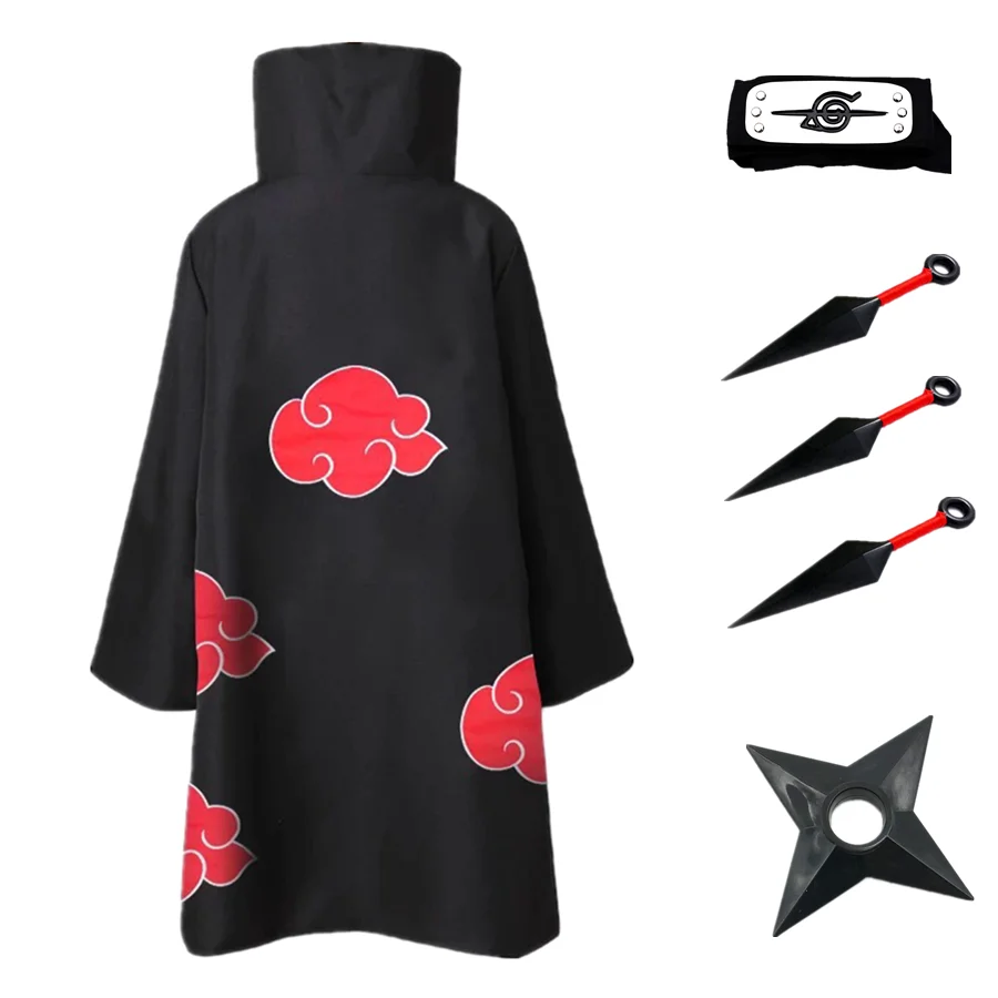 Костюм Наруто Mingyue Наруто/Учиха для косплея на Хэллоуин Рождество Вечеринка