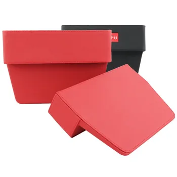 

NEW PU Leather Mobile Phone Holder Storage Bag Car Organizer Case Hanging For volkswagen polo golf 3 4 5 6 7 8 t5 b4 b5 b6 b7 b8