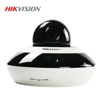 

Hikvision DS-2DC3122IZ-D3 ONLY FOR MOBILE PHONE Hik-Connect App IP Panoramic Camera 2MP 1X2mm+1X2.8-12mm Lens Dome PTZ Camera