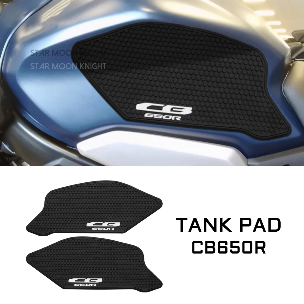 

Мотоциклетные боковые прокладки для топливного бака HONDA CB650R CB 650 CB650 R 2019 2020 2021, защитные наклейки для бака, наколенник, Тяговая прокладка