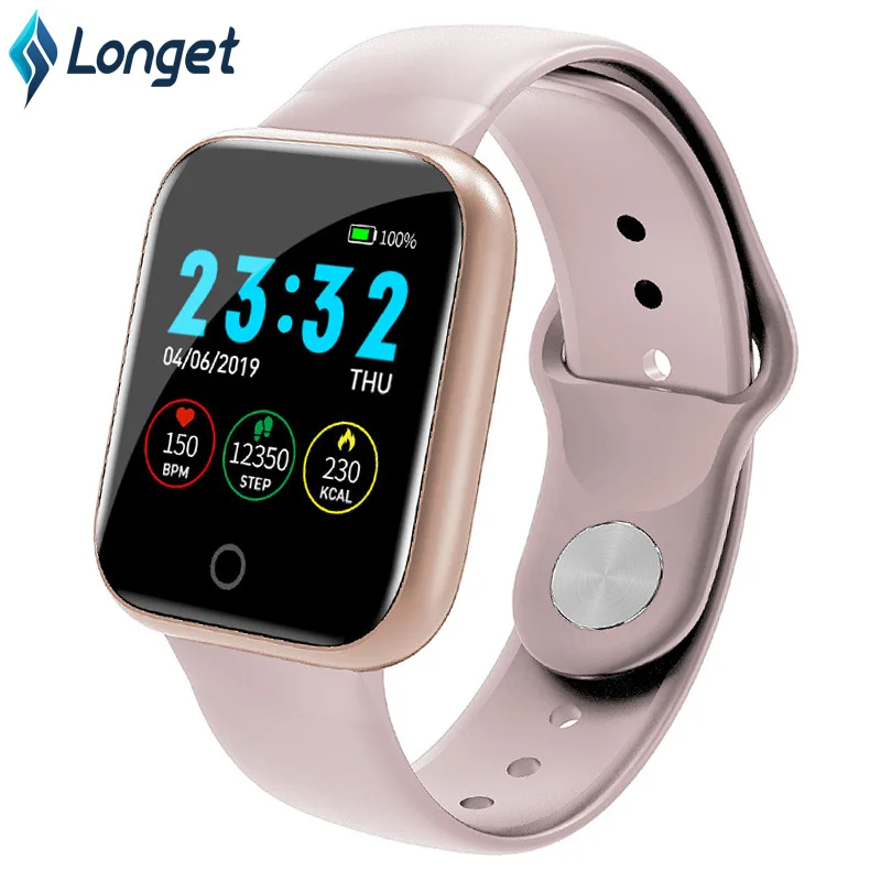 

Longet Smart Bracelet I5 Waterproof Heart Rate Monitor Blood Pressure Fitness Traccker Sleep Monitor Pedometer Smart Band Sport