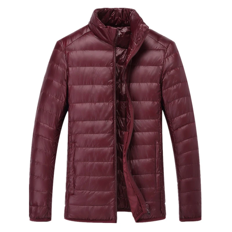5XL 6XL 7XL 90% белый утиный пух, зимняя теплая куртка, пальто, мужские тонкие сверхлегкие пуховики, мужская верхняя одежда, пальто