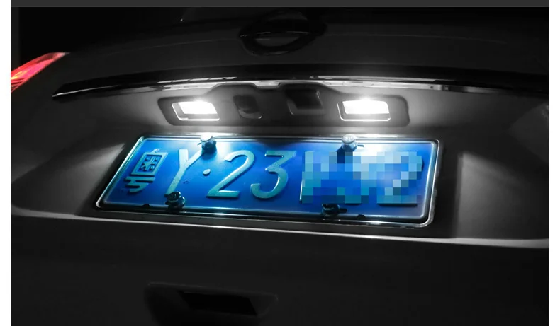 Для Nissan X trail T32 X-trail- интерьер автомобиля светодиодный чтение светильник заднего номерного знака светильник багажник автомобиля светильник