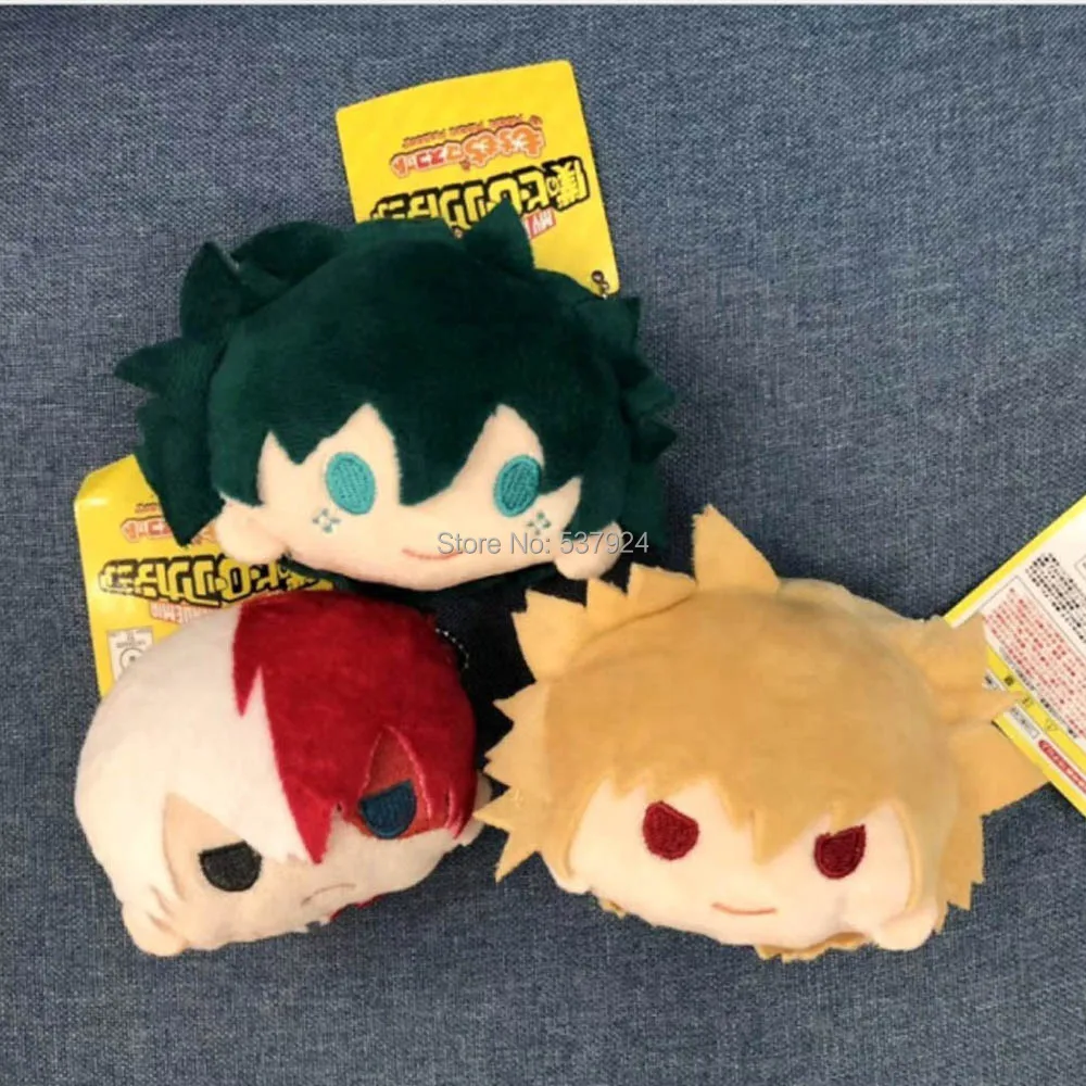 My Hero Academy Bakugou Katsuki Todoroki Shoto Midoriya izku " 8 см сумка для монет плюшевая кукла GYTJ