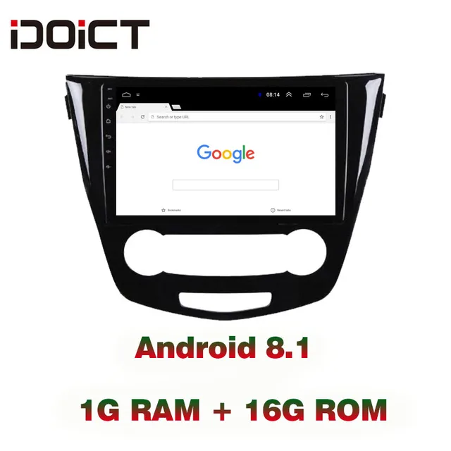 $US $106.50 IDOICT Android 8.1 Car DVD Player GPS Navigation Multimedia For Nissan Qashqa Rogue Radio 2016 car 
