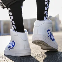 Стиль, мужская обувь с высоким берцем, очень большие спортивные кроссовки с толстой подошвой, трендовая обувь, обувь для студентов онлайн, Cel