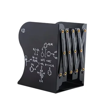 

Portable Metal Stand Telescopic Freedom Adjustable Students Nonskid Book Ends Stationery Document Holder Desk Organizer Storage