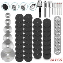 

60pcs DIY Diamond Cutting Discs Metal Saw Blade Set HSS Circular Saw Blade For Dremel Rotary Tools Resin Cut-Off Wheels Diamond