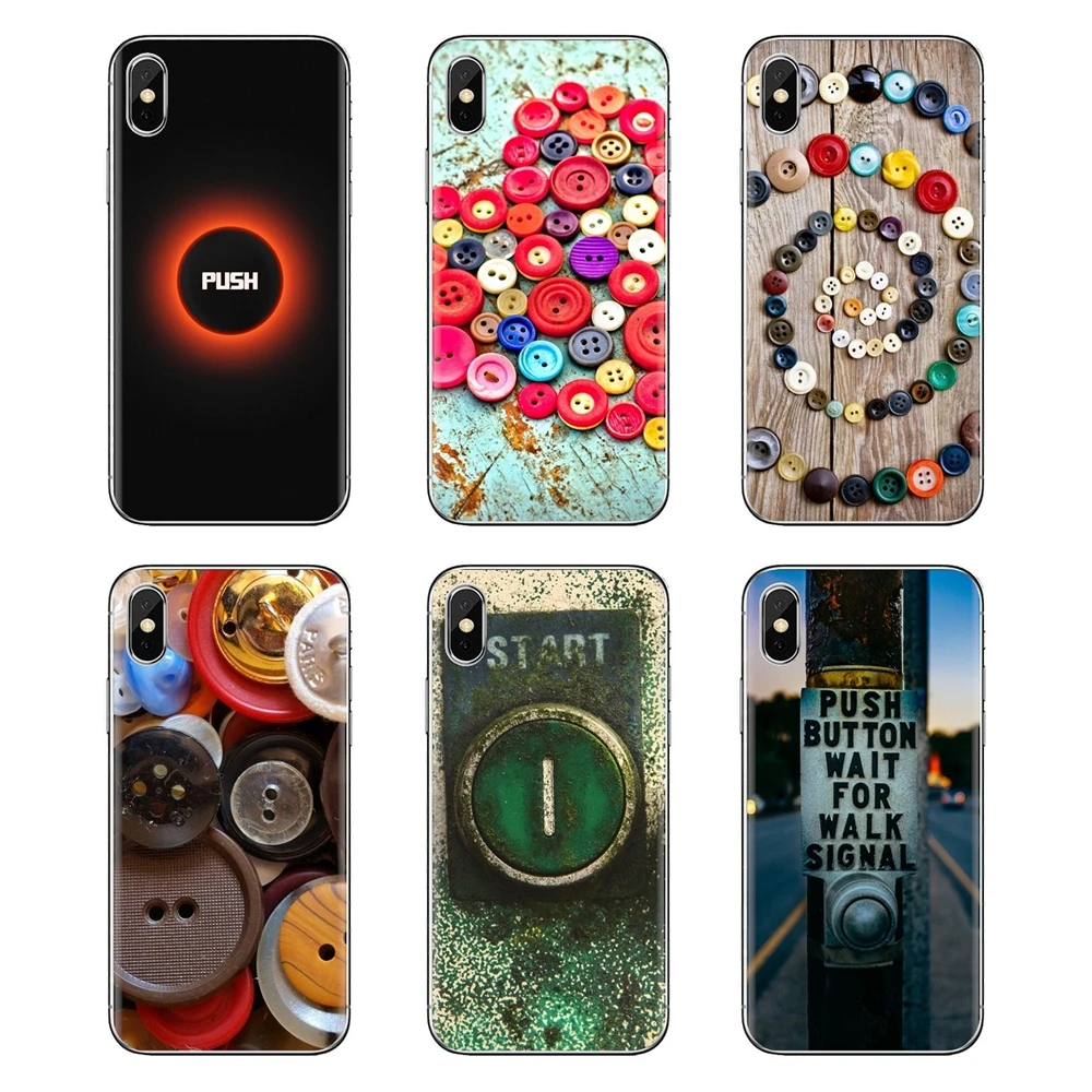 Для Samsung Galaxy J1 J2 J3 J4 J5 J6 J7 J8 плюс 2018 Prime 2015 2016 2017 Кнопка прозрачный мягкий чехол Чехлы