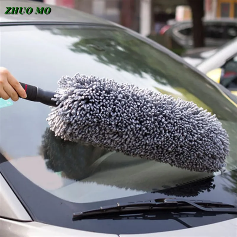 

Car Microfiber Duster Cleaning Cloth, Care Clean Brush, Dusting Tool, Microfibre Wax, Polishing Detailing Towels, Washing Cloths