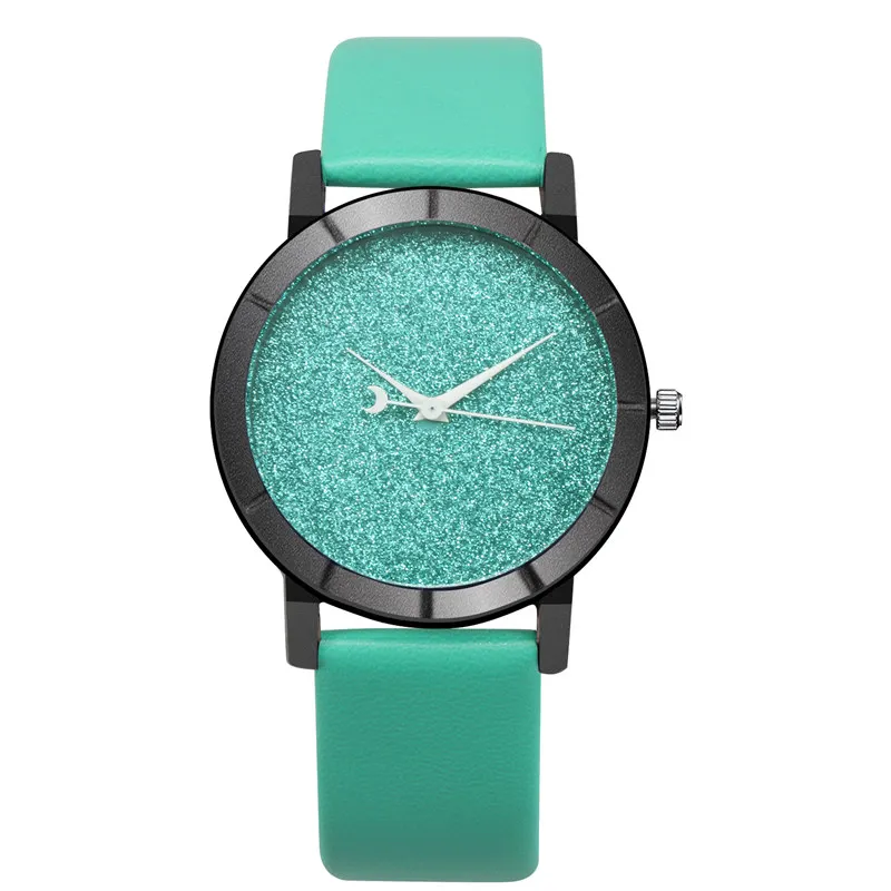 

Free Shiping Bracelet Fashion Design Starry Sky Watches Women Wristwatches Female Thin Watches Leather 8 Mapta Vestidos De Lujo