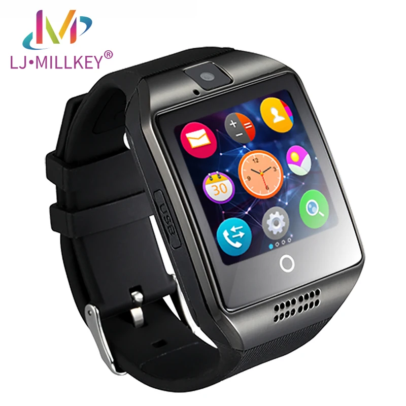 

Smart Watch With Camera Bluetooth Smartwatch SIM TF Card Slot Fitness Activity Tracker Sport Watch For Android
