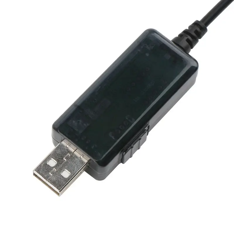 USB Boost Cable 5V Шаг до 9V 12V Регулируемый преобразователь напряжения 1A повышающий вольт трансформатор DC регулятор мощности с переключателем a